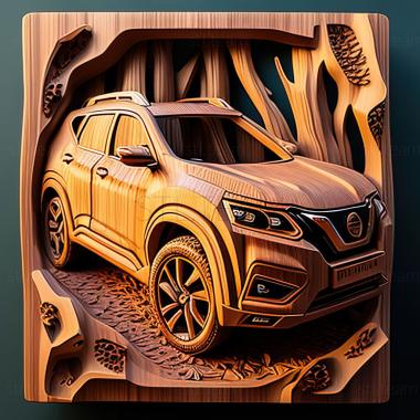 3D модель Nissan X Trail (STL)